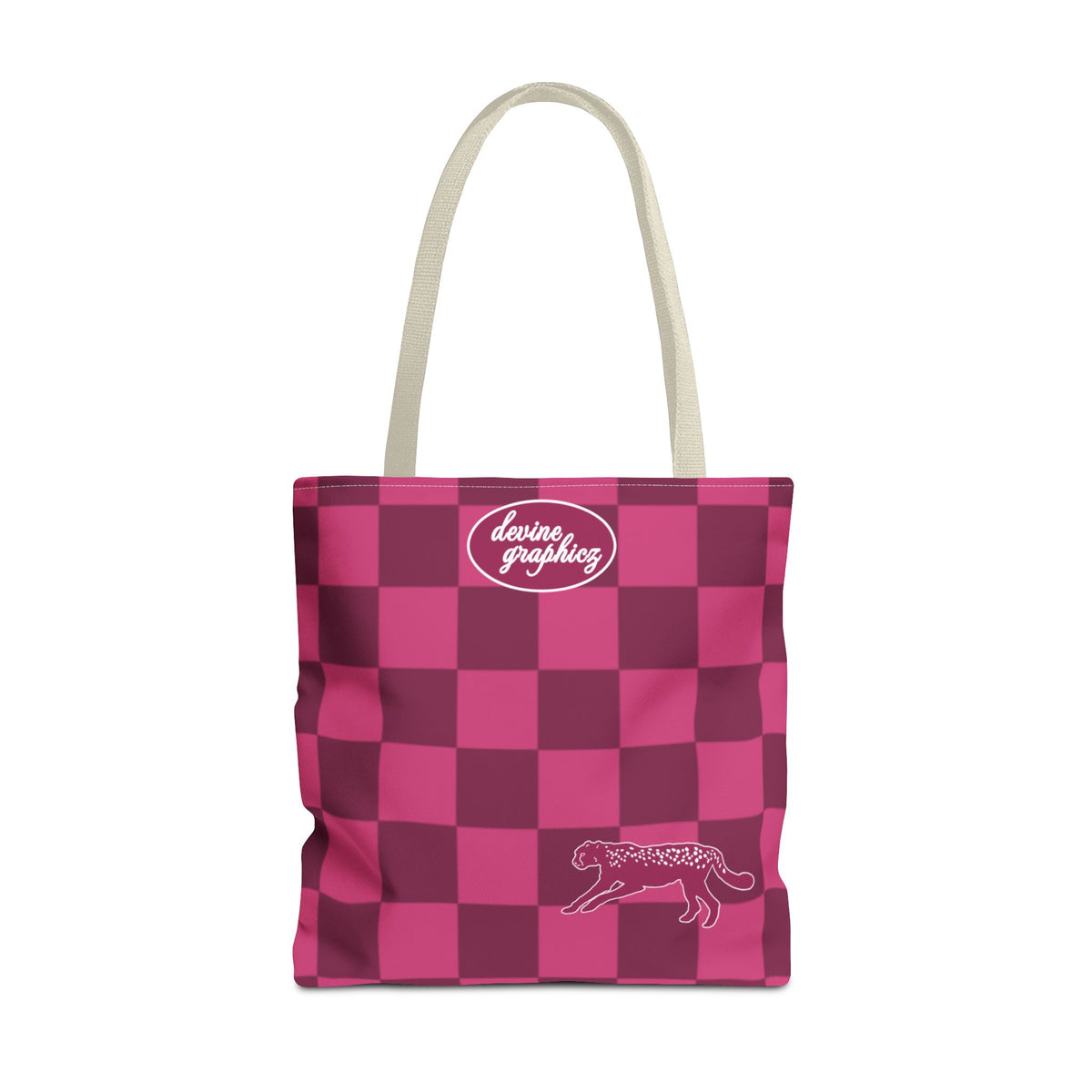 CHECKERBOARD - PINK BAG