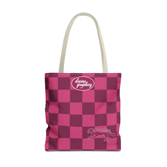 CHECKERBOARD - PINK BAG