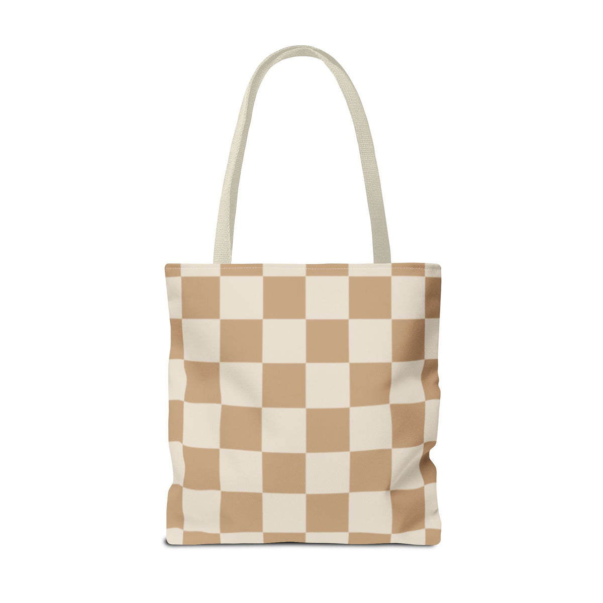 CHECKERBOARD - BEIGE BAG