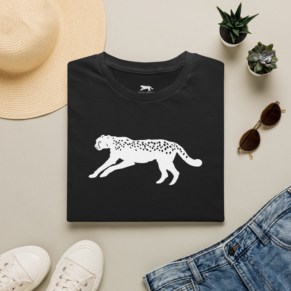 LOGO LIGHTWEIGHT SHIRT — BLACK
